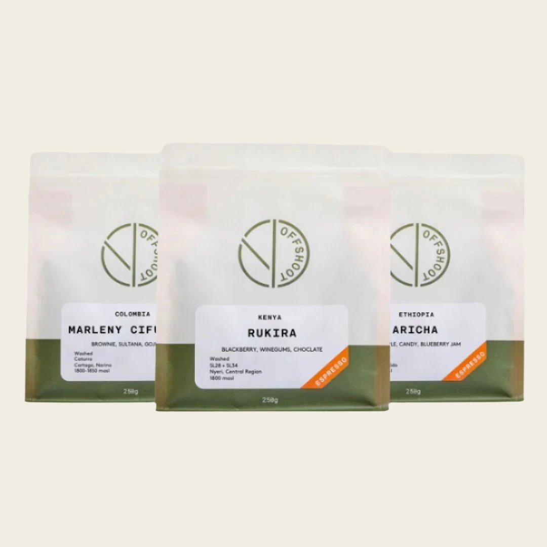 Espresso Coffee Bundle 3x250g - Gift Subscription *Includes Free Shipping*