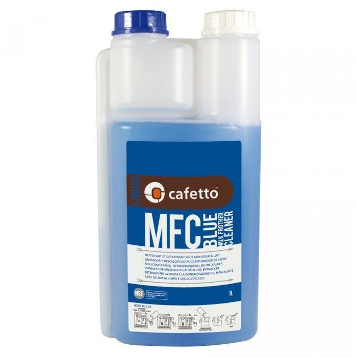Cafetto Daily Milk Frother Cleaner 1L - Blue
