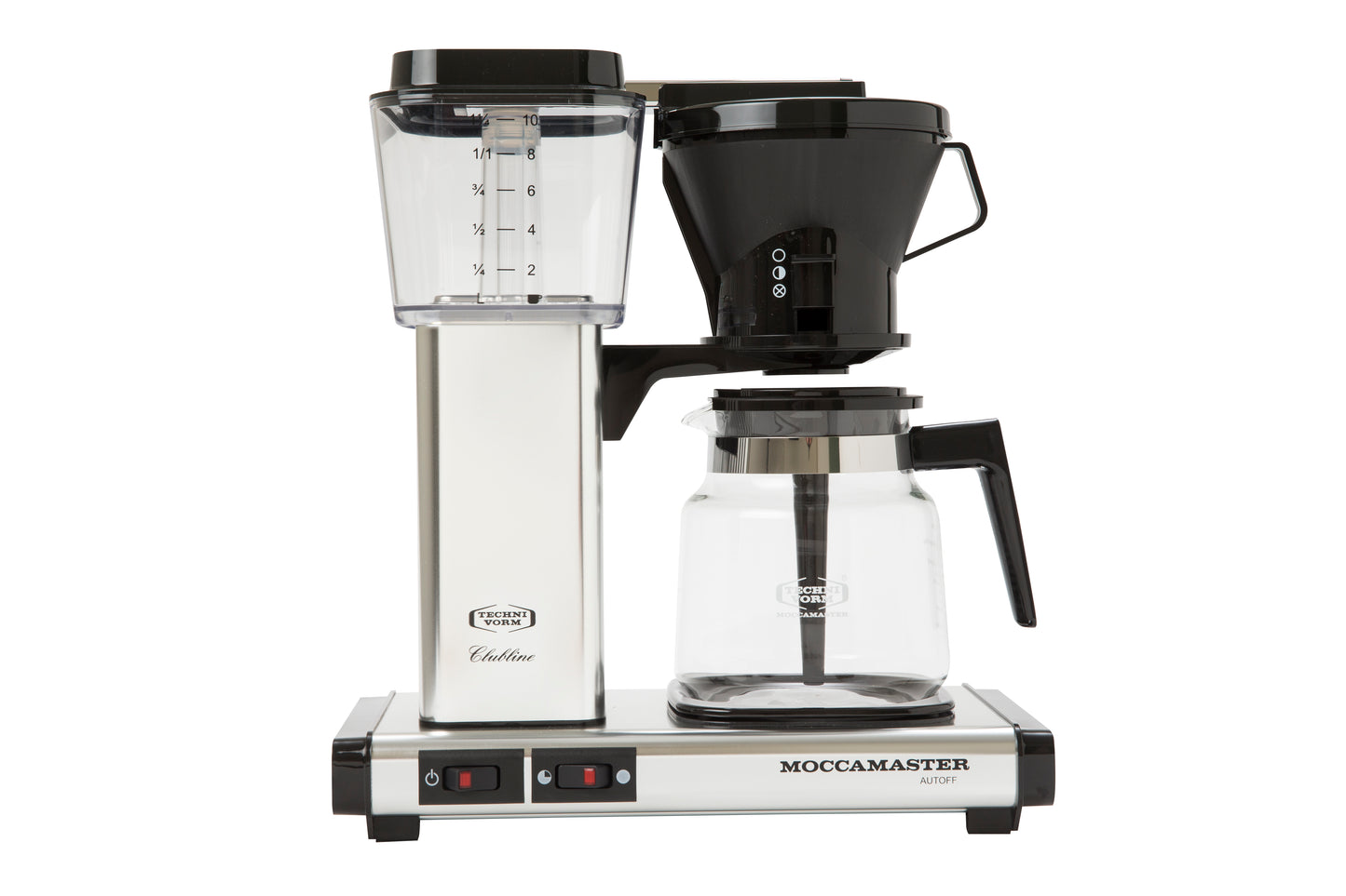 Moccamaster classic 1.25L with glass carafe
