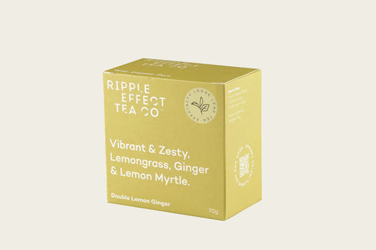Double Lemon & Ginger Tea by Ripple Effect Tea Co
