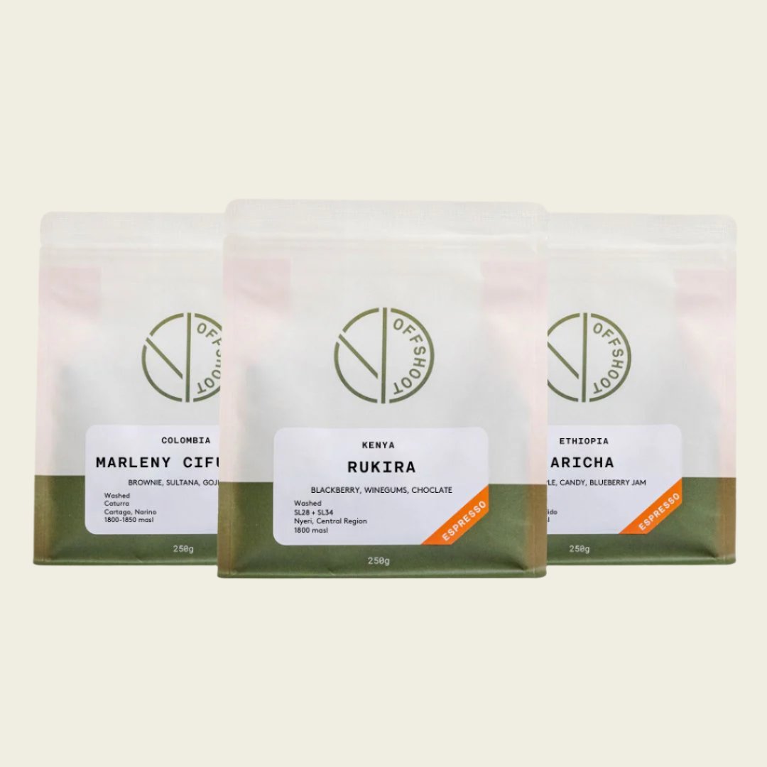 Espresso Coffee Bundle 3x250g