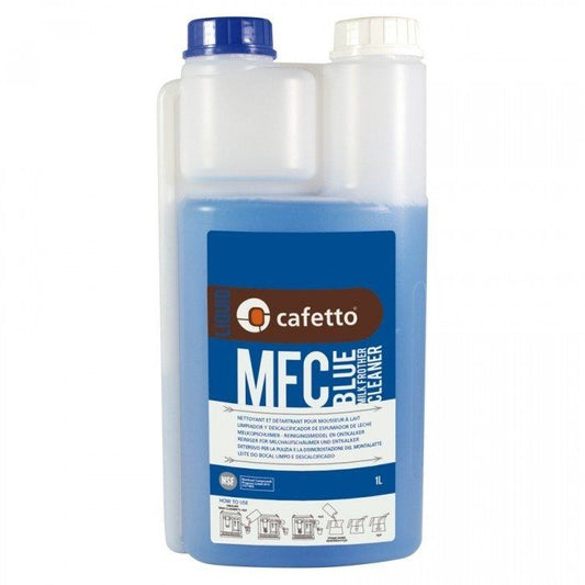 Cafetto Daily Milk Frother Cleaner 1L - Blue